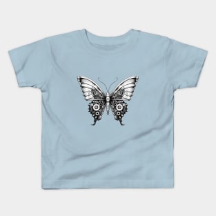 Biomechanical Butterfly Kids T-Shirt